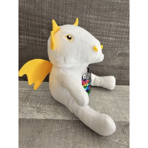 RMS Dragon Plush Wings Weighted Bean Bottom Tooth Fairy Pocket Fantasy Magical - Picture 3 of 9